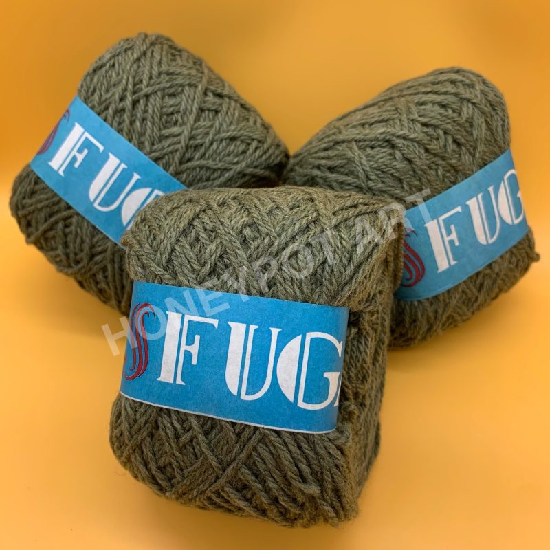 FUG New Wool Yarn (Green)